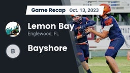 Recap: Lemon Bay  vs. Bayshore 2023