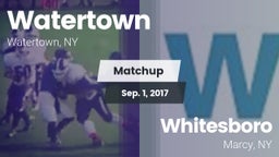 Matchup: Watertown vs. Whitesboro  2017