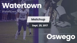 Matchup: Watertown vs. Oswego 2017