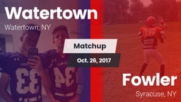 Matchup: Watertown vs. Fowler  2017