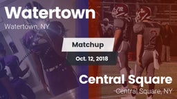 Matchup: Watertown vs. Central Square  2018