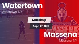 Matchup: Watertown vs. Massena  2019