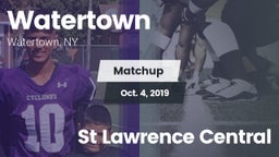 Matchup: Watertown vs. St Lawrence Central 2019