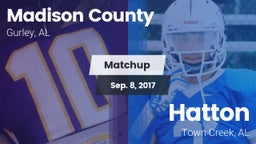 Matchup: Madison County vs. Hatton  2017