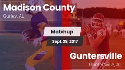 Matchup: Madison County vs. Guntersville  2017