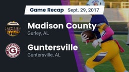 Recap: Madison County  vs. Guntersville  2017