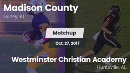 Matchup: Madison County vs. Westminster Christian Academy 2017