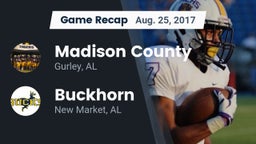Recap: Madison County  vs. Buckhorn  2017
