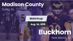 Matchup: Madison County vs. Buckhorn  2018