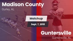 Matchup: Madison County vs. Guntersville  2018