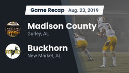 Recap: Madison County  vs. Buckhorn  2019