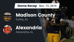 Recap: Madison County  vs. Alexandria  2019