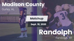 Matchup: Madison County vs. Randolph  2020