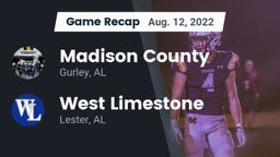 Recap: Madison County  vs. West Limestone  2022