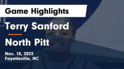 Terry Sanford  vs North Pitt  Game Highlights - Nov. 18, 2023