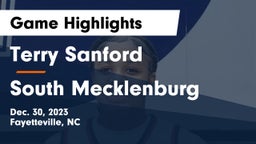 Terry Sanford  vs South Mecklenburg  Game Highlights - Dec. 30, 2023