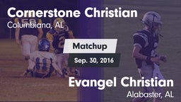 Matchup: Cornerstone Christia vs. Evangel Christian  2016