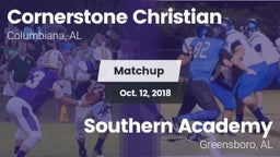 Matchup: Cornerstone Christia vs. Southern Academy  2018