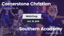 Matchup: Cornerstone Christia vs. Southern Academy  2019