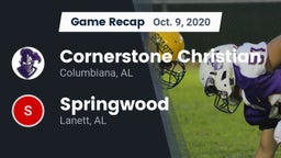 Recap: Cornerstone Christian  vs. Springwood  2020