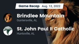 Recap: Brindlee Mountain  vs. St. John Paul II Catholic  2022