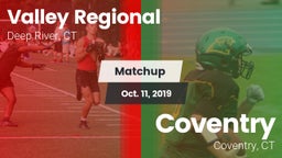 Matchup: Valley Regional/Old  vs. Coventry  2019