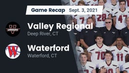 Recap: Valley Regional  vs. Waterford  2021