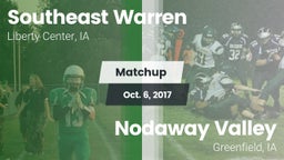 Matchup: Southeast Warren vs. Nodaway Valley  2017