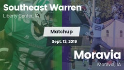 Matchup: Southeast Warren vs. Moravia  2019