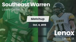 Matchup: Southeast Warren vs. Lenox  2019
