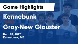 Kennebunk  vs Gray-New Glouster  Game Highlights - Dec. 20, 2022
