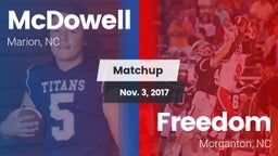 Matchup: McDowell High vs. Freedom  2017