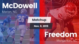Matchup: McDowell High vs. Freedom  2019