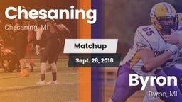 Matchup: Chesaning High vs. Byron  2018