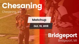 Matchup: Chesaning High vs. Bridgeport  2018