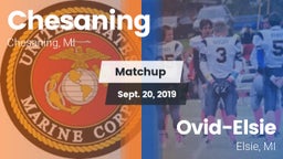 Matchup: Chesaning High vs. Ovid-Elsie  2019