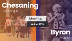 Matchup: Chesaning High vs. Byron  2019