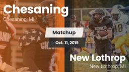 Matchup: Chesaning High vs. New Lothrop  2019