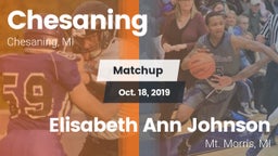 Matchup: Chesaning High vs. Elisabeth Ann Johnson  2019