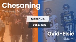 Matchup: Chesaning High vs. Ovid-Elsie  2020