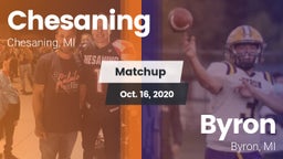 Matchup: Chesaning High vs. Byron  2020