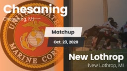 Matchup: Chesaning High vs. New Lothrop  2020