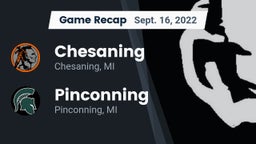 Recap: Chesaning  vs. Pinconning  2022