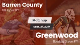Matchup: Barren County vs. Greenwood  2019