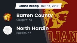 Recap: Barren County  vs. North Hardin  2019