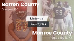 Matchup: Barren County vs. Monroe County  2020