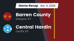 Recap: Barren County  vs. Central Hardin  2020