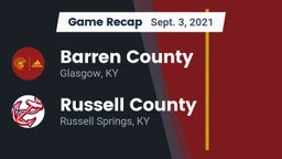 Recap: Barren County  vs. Russell County  2021