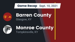 Recap: Barren County  vs. Monroe County  2021