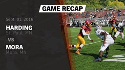 Recap: Harding  vs. Mora  2016